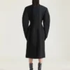 Manteau ajusté Cocoon en laine Manteau ajusté Cocoon en laine