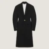 Manteau ajusté Cocoon en laine Manteau ajusté Cocoon en laine