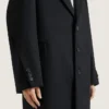 Manteau ajusté en laine et cachemire Manteau ajusté en laine et cachemire