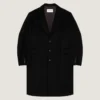 Manteau ajusté en laine et cachemire Manteau ajusté en laine et cachemire
