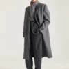 Manteau couture en laine et cachemire Manteau couture en laine et cachemire