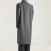 Manteau couture en laine et cachemire Manteau couture en laine et cachemire
