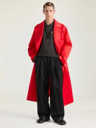 Mules bouffantes en cuir nappa