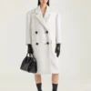 Manteau croisé en laine Manteau croisé en laine