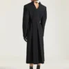 Manteau fendu en laine Manteau fendu en laine