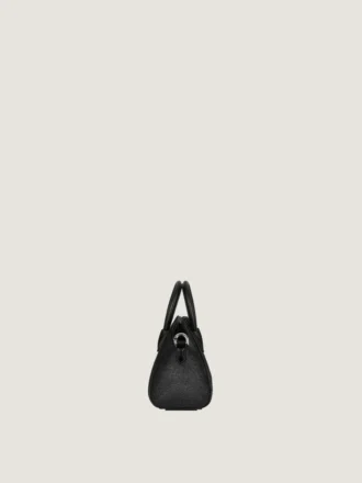 Micro-Antigona Bag en satin avec strass