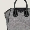 Micro-Antigona Bag en satin avec strass Micro-Antigona Bag en satin avec strass