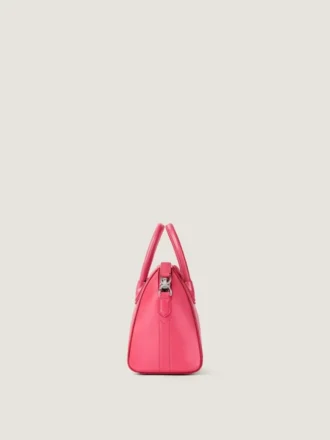 Mini Antigona Bag en cuir Box
