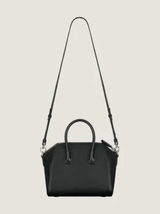 Mini Antigona Bag en cuir grainé