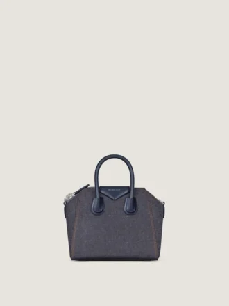 Mini Antigona Bag en denim