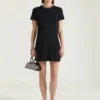 Mini Antigona East-West bag in mirror effect leather