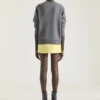 Pull en laine et cachemire avec signature Givenchy Pull en laine et cachemire avec signature Givenchy