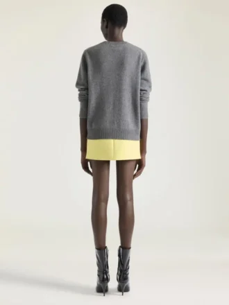 Pull en laine et cachemire avec signature Givenchy