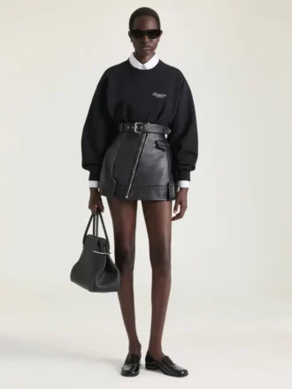 Sweat-shirt en molleton avec imprimé Givenchy Sweat-shirt en molleton avec imprimé Givenchy