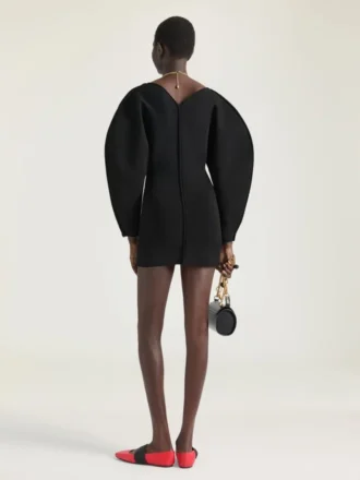 Mini-robe Cocoon en maille technique