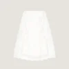 Mini-robe fendue en dentelle avec cape Mini-robe fendue en dentelle avec cape
