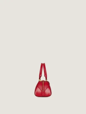 Mini sac Antigona East-West en cuir Box
