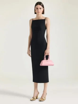 Mini sac Antigona East-West en cuir Box
