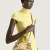 Mini sac Pinch en cuir effet miroir Mini sac Pinch en cuir effet miroir