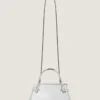 Mini sac Pinch en cuir effet miroir Mini sac Pinch en cuir effet miroir