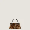 Mini sac Pinch en cuir effet poney à motif léopard Mini sac Pinch en cuir effet poney à motif léopard