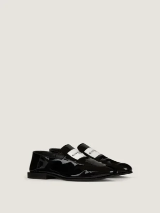 Mocassins Label en cuir verni