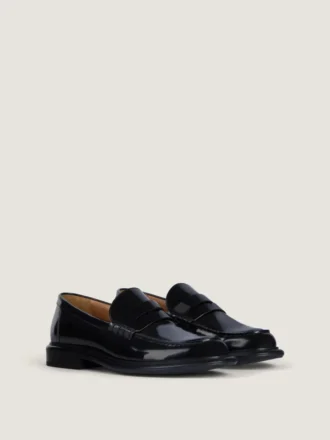 Mocassins pour homme en cuir brossé