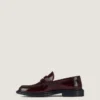 Mocassins pour homme en cuir brossé