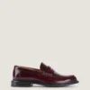 Mocassins pour homme en cuir brossé