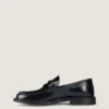 Mocassins pour homme en cuir brossé