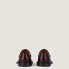 Mocassins pour homme en cuir brossé