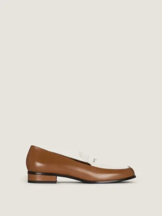 Mocassins Tux bicolores en cuir