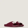 Mules plates Label en caoutchouc Mules plates Label en caoutchouc