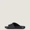 Mules plates Label en caoutchouc Mules plates Label en caoutchouc