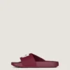 Mules plates Label en caoutchouc Mules plates Label en caoutchouc