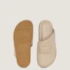 Mules plates Label en cuir nappa Mules plates Label en cuir nappa