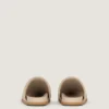 Mules plates Label en cuir nappa Mules plates Label en cuir nappa