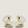 Mules à talons Boudoir en cuir nappa avec nœud Mules à talons Boudoir en cuir nappa avec nœud