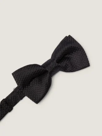 Nœud papillon en jacquard de soie