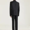 Pantalon ajusté en laine