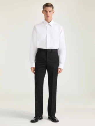 Chemise en popeline avec imprimé clap de cinéma Chemise en popeline avec imprimé clap de cinéma