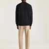 Sweat-shirt en molleton avec motif Givenchy Paris en gros-grain Sweat-shirt en molleton avec motif Givenchy Paris en gros-grain