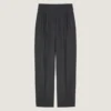Pantalon à double pli en laine Pantalon à double pli en laine