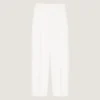 Pantalon à double pli en laine Pantalon à double pli en laine