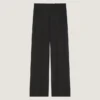 Pantalon à double pli en laine et mohair Pantalon à double pli en laine et mohair
