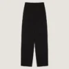Pantalon à double pli fendu en laine Pantalon à double pli fendu en laine