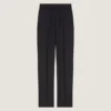 Pantalon skinny rayé en laine Pantalon skinny rayé en laine