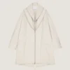 Parka en coton avec col châle zippé Parka en coton avec col châle zippé
