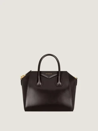 Petit Antigona Bag en cuir Box