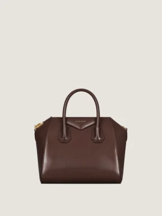 Petit Antigona Bag en cuir Box